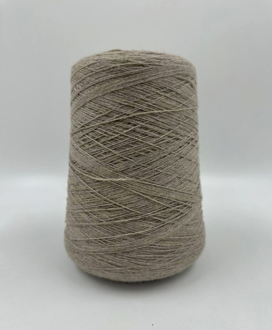 Пряжа Blonde, Lanecardate, меринос, бэби альпака сури, цвет серо-бежевый